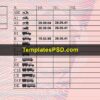 Greek Driving License Template PSD Back