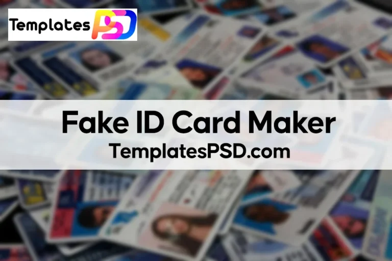 How to Make Fake ID Card Online